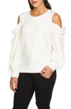 Women's 1.state Cold Shoulder Blouson Sweater - Ivory
