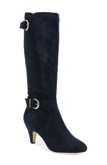 Women's Bella Vita Toni Ii Knee High Boot Regular Calf N - Blue