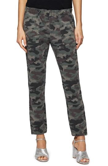 Women's Sanctuary Troop Camo Jogger Pants - Green
