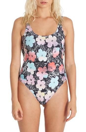 Women's Billabong X Andy Warhol Surf One-piece Swimsuit