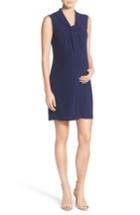 Women's Leota Sailor Knot Maternity Dress - Blue