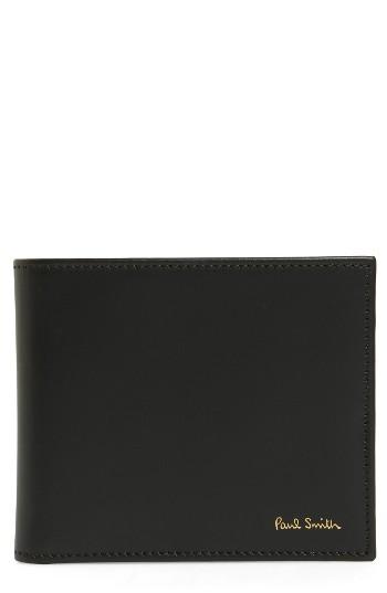 Men's Paul Smith Multistripe Calfskin Leather Billfold -