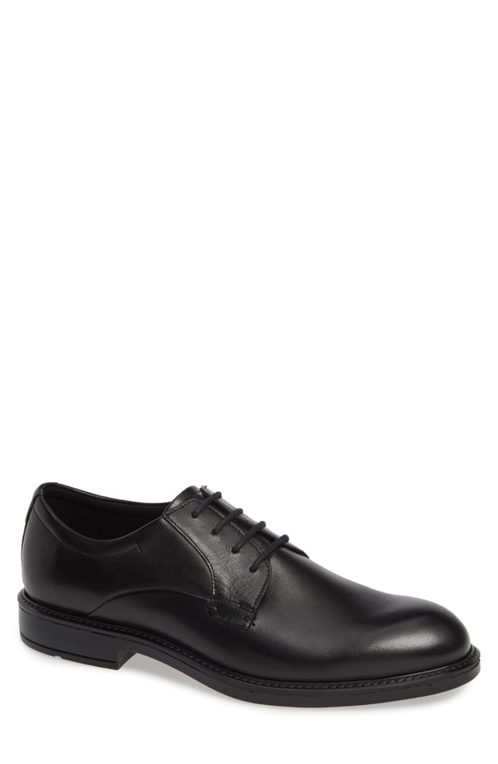 Men's Ecco Vitrus Iii Plain Toe Derby -5.5us / 39eu - Black
