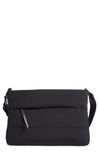 Trouve Keri Nylon Crossbody - Black