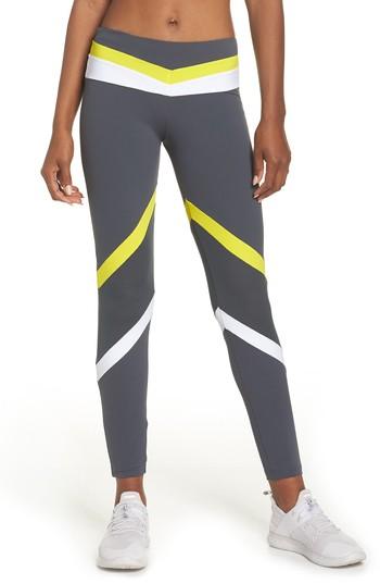 Women's Boomboom Athletica Tricolor Leggings - Grey