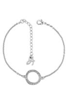 Women's Adore Organic Crystal Circle Bracelet