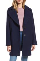 Women's Kensie Cocoon Coat - Blue