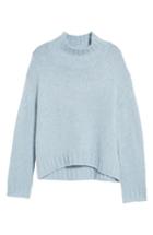 Women's Bp. Cozy Mock Neck Sweater, Size - Blue