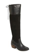 Women's Lucky Brand Komah Over The Knee Boot Wide Calf M - Black