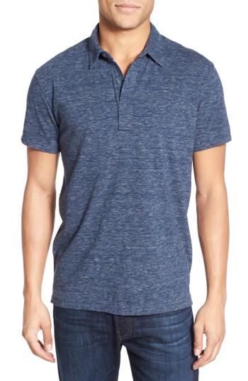 Men's Grayers Hartford Slub Jersey Polo - Blue