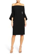 Women's Chelsea28 Off The Shoulder Dress (similar To 12w-14w) - Black