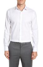 Men's Calibrate Trim Fit Dress Shirt .5 - 32/33 - White