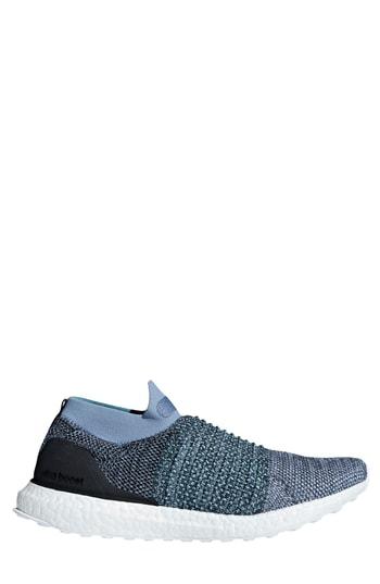 Men's Adidas Ultraboost Laceless Running Shoe .5 M - Grey