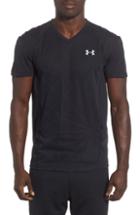 Men's Under Armour Microthread Swyft V-neck T-shirt, Size - Black