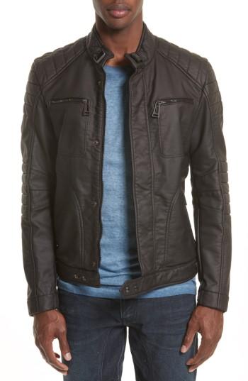 Belstaff weybridge black discount waxed blouson jacket