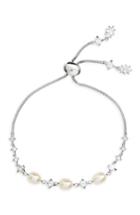 Women's Nadri Crystal & Pearl Bracelet