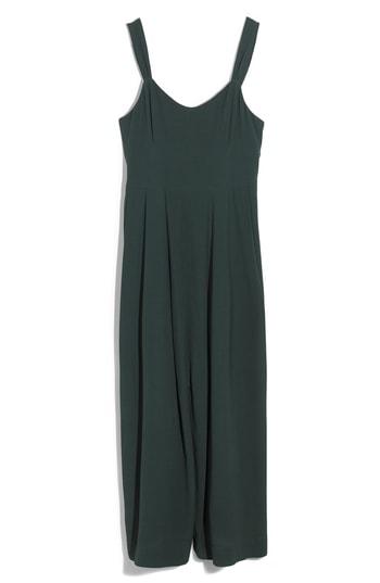 Women's Madewell Tie-strap Midi Dress - Green