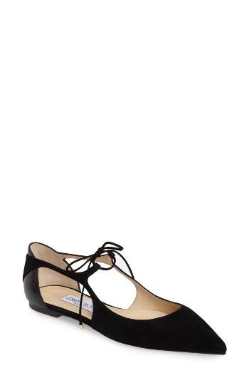 Women's Jimmy Choo Vanessa Lace-up Flat