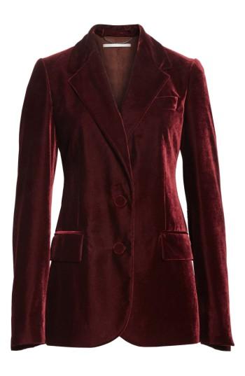 Women's Stella Mccartney Bonded Velvet Jacket