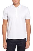 Men's Boss Pack Trim Fit Pique Polo, Size - White
