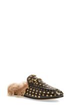 Women's Gucci Princetown Genuine Shearling Loafer Mule .5us / 39.5eu - Black