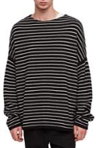Men's Allsaints Marty Stripe Crewneck Sweater
