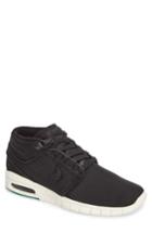 Men's Nike Sb Stefan Janoski Max Mid Skate Shoe M - Black