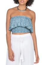 Women's Volcom Beckon Me Strapless Crop Top