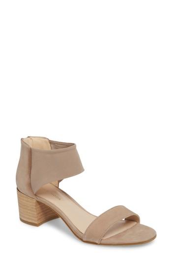 Women's Pelle Moda Alden Mesh Strap Sandal M - Beige