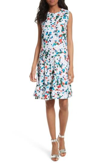 Women's Ted Baker London Krystin Bias Cut Drop Waist Dress - Ivory