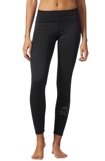 Women's Adidas Badge Of Sport Techfit Tights - Black