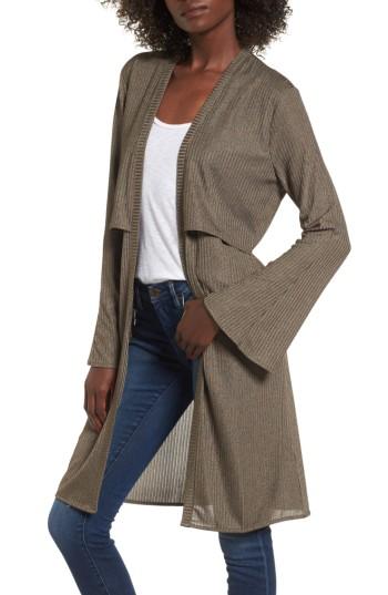 Women's Supertrash Casey Open Front Cardigan - Green