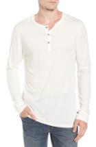 Men's Sol Angeles Essential Henley, Size - White