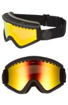 Women's Electric Egv Snow Goggles - Matte Black/ Red Chrome