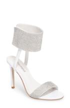 Women's Jeffrey Campbell Frost Ankle Cuff Sandal .5 M - White