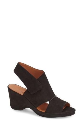 Women's L'amour Des Pieds 'oswin' Peep Toe Demi Wedge Sandal