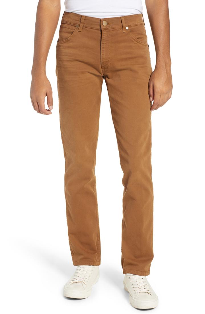 Men's Wrangler Greensboro Straight Leg Pants X 32 - Beige