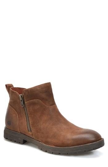 Men's Born Ludo Zip Boot M - Brown