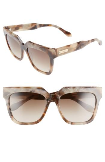 Women's Sonix Avalon 55mm Gradient Lens Square Sunglasses -