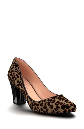 Women's Shoes Of Prey Block Heel Pump A - Brown