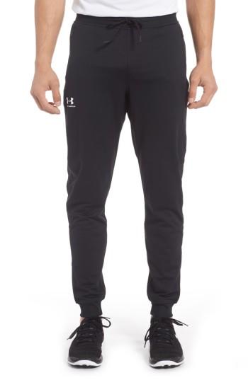 Men's Under Armour Sportstyle Knit Jogger Pants, Size - Black
