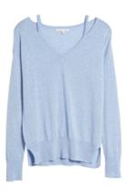 Women's Rebecca Minkoff Kenley Wool & Cashmere Sweater, Size - Blue
