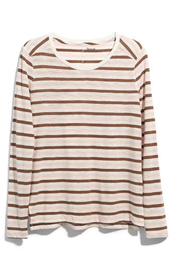 Women's Madewell Whisper Cotton Crewneck Tee, Size - Pink