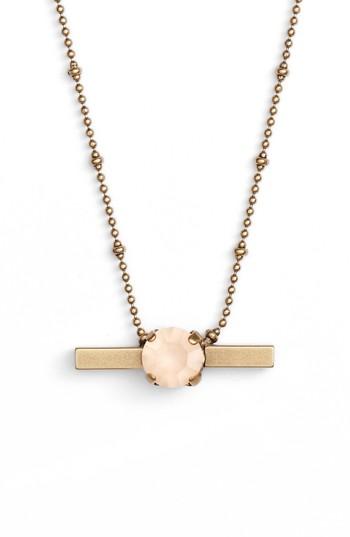 Women's Loren Hope Nora Crystal Bar Necklace