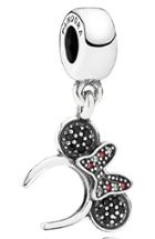 Women's Pandora Disney Minnie Mouse Headband Dangle Charm