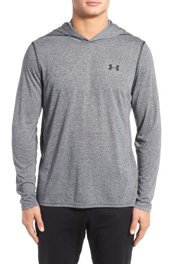 Men's Under Armour Threadborne Hoodie - Black