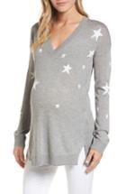 Women's Isabella Oliver Annora Intarsia Knit Maternity Sweater