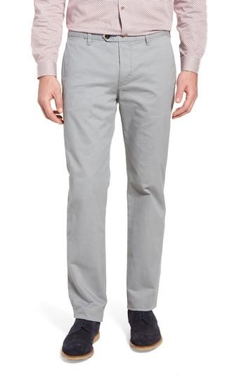 Men's Ted Baker London Procor Slim Fit Chino Pants R - Grey