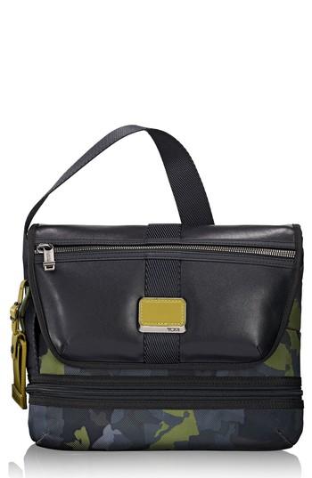 Men's Tumi Alpha Bravo - Travis Crossbody Messenger Bag - Green