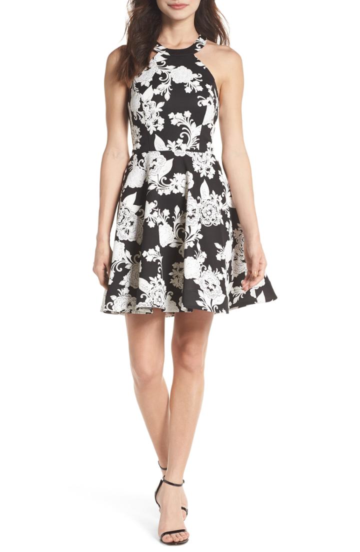 Women's Bardot Tabytha Lace Halter Dress